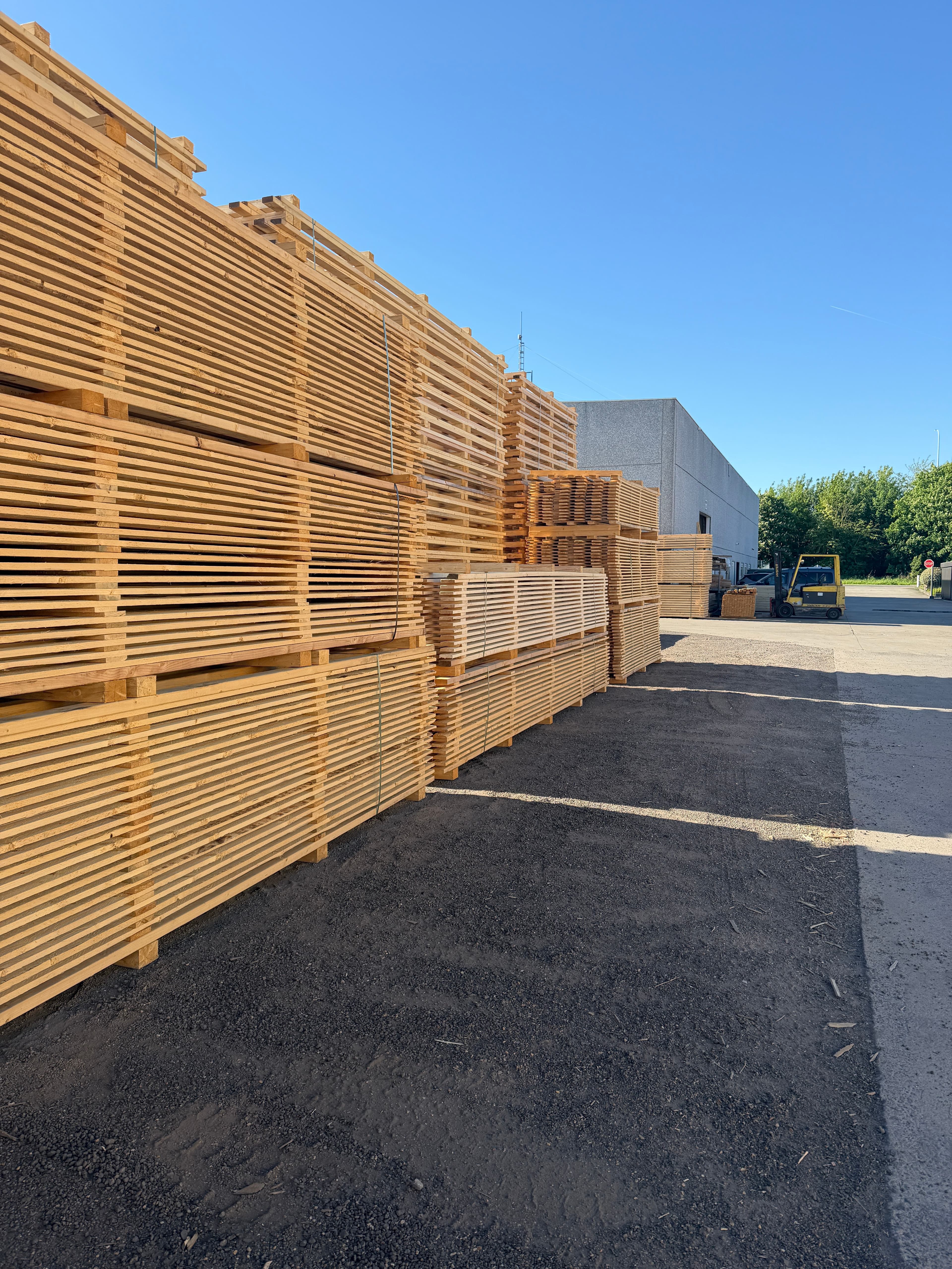 Palletten klaar voor levering — ULTI GROUP